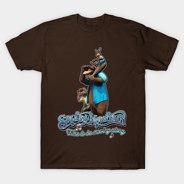 Splash Mountain T-Shirt by hauntedjack